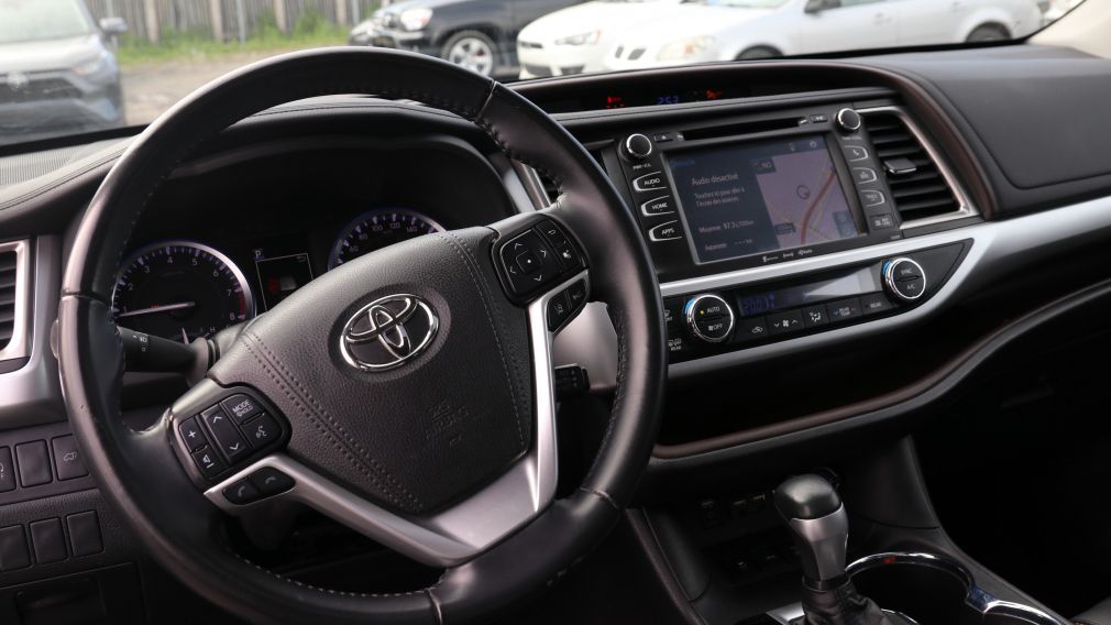 2019 Toyota Highlander XLE l AWD - NAV - CUIR - TOIT OUVRANT - MAG  - BLU #10