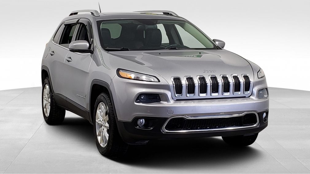 2014 Jeep Cherokee Limited 4X4 CUIR TOIT MAGS CAM RECUL BLUETOOTH #0