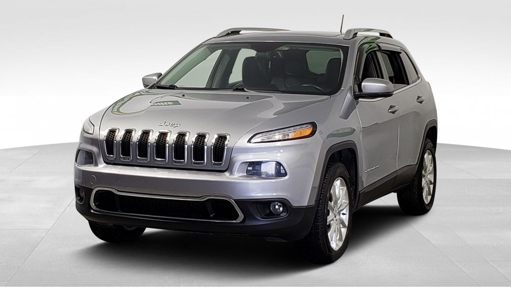 2014 Jeep Cherokee Limited 4X4 CUIR TOIT MAGS CAM RECUL BLUETOOTH #2
