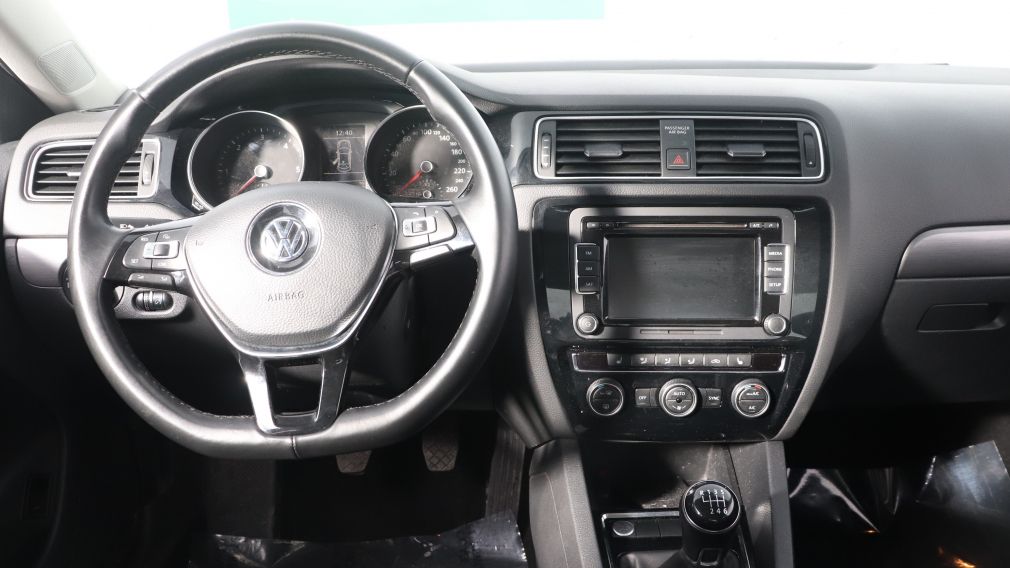 2015 Volkswagen Jetta HIGHLINE MANUELLE TOIT CUIR BLUETOOTH MAGS #6