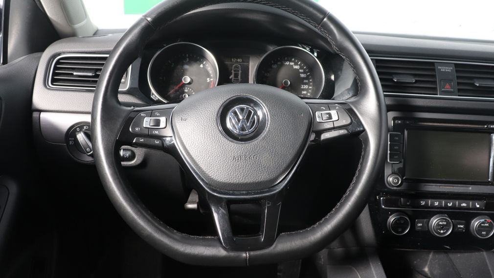 2015 Volkswagen Jetta HIGHLINE MANUELLE TOIT CUIR BLUETOOTH MAGS #7