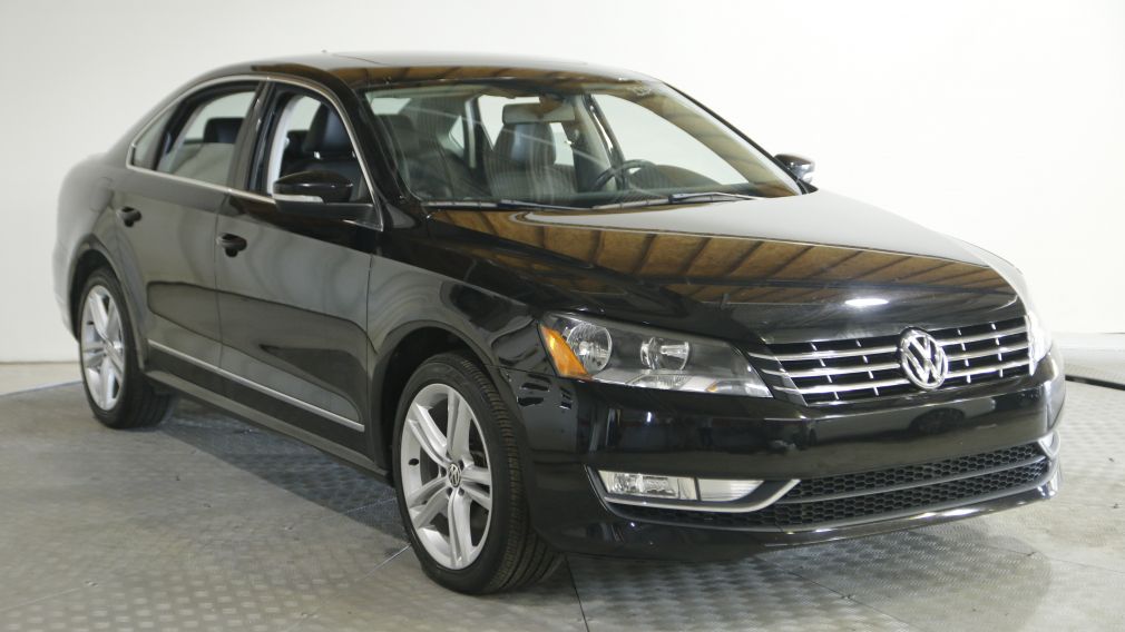 2013 Volkswagen Passat Comfortline TDI AUTO AC GR ELEC TOIT CUIR #0