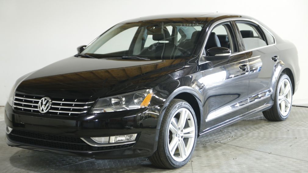 2013 Volkswagen Passat Comfortline TDI AUTO AC GR ELEC TOIT CUIR #2