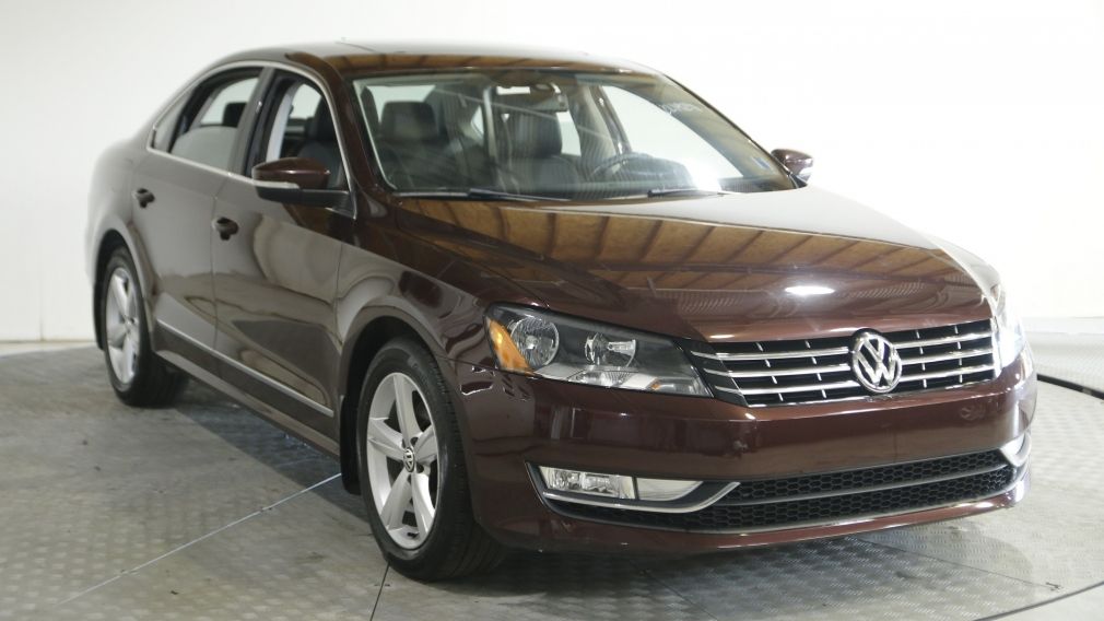 2014 Volkswagen Passat Highline TDI AUTO AC GR ELEC CAMÉRA DE RECULE TOIT #0