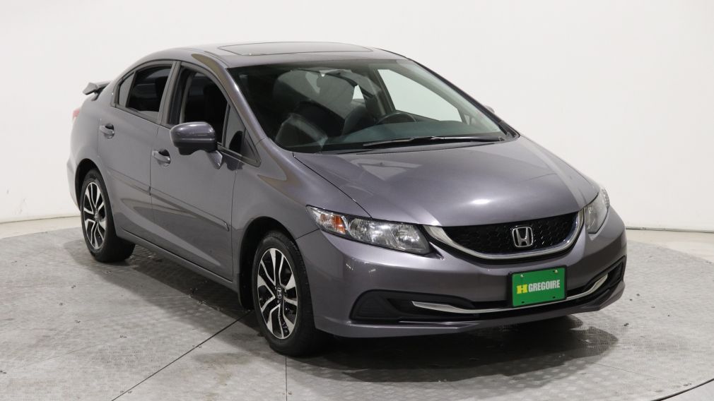 2014 Honda Civic EX A/C TOIT MAGS CAM RECUL BLUETOOTH #0