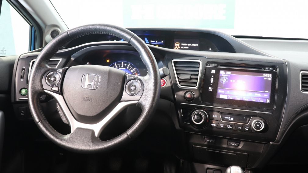 2015 Honda Civic EX A/C TOIT MAGS BLUETOOTH CAM RECUL #15