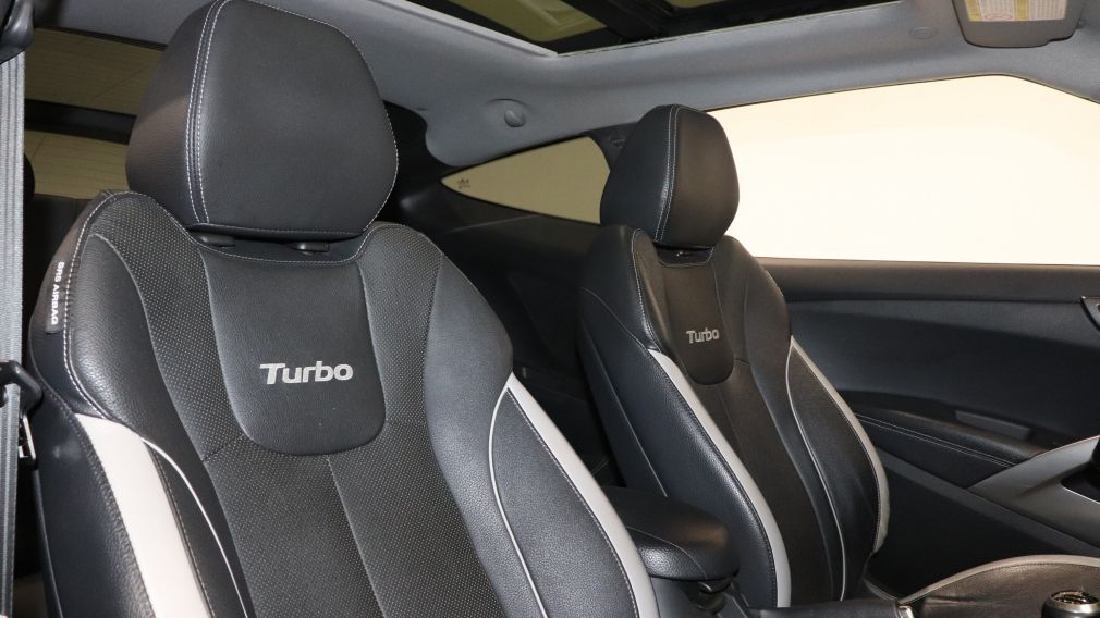 2015 Hyundai Veloster Turbo CUIR TOIT NAV A/C MAGS #27