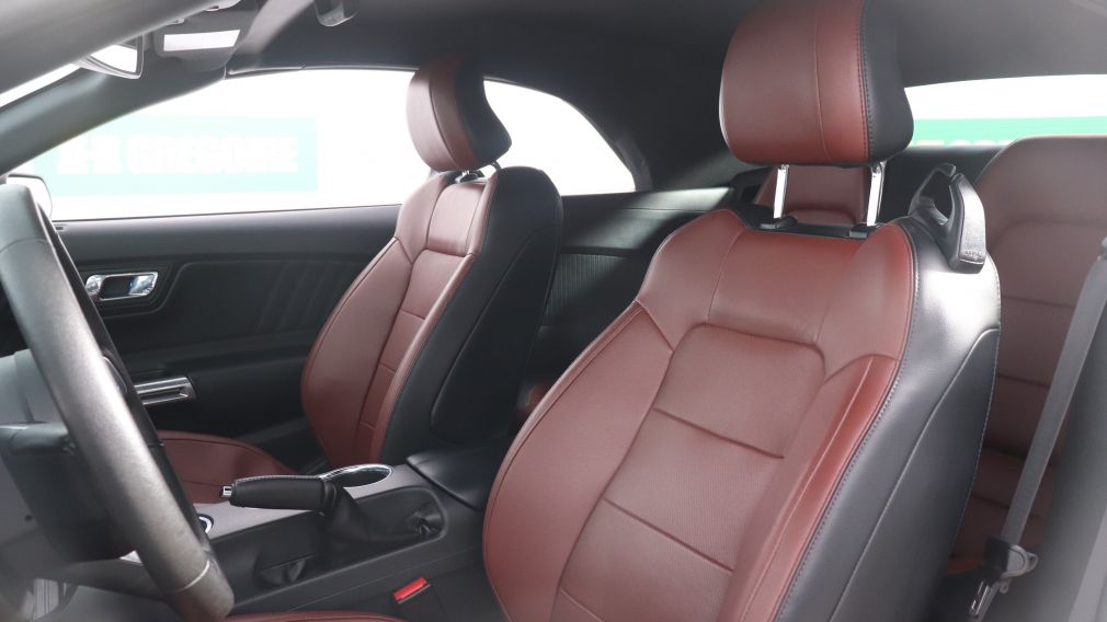 2015 Ford Mustang GT PREMIUM CONVERTIBLE M6 CUIR BRUN NAVIGATION MAG #16