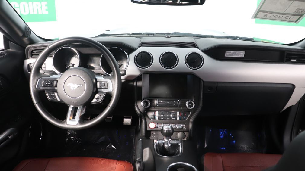 2015 Ford Mustang GT PREMIUM CONVERTIBLE M6 CUIR BRUN NAVIGATION MAG #19