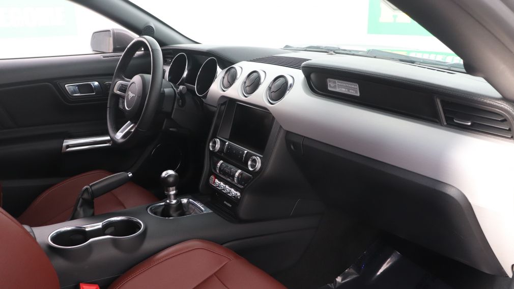 2015 Ford Mustang GT PREMIUM CONVERTIBLE M6 CUIR BRUN NAVIGATION MAG #27