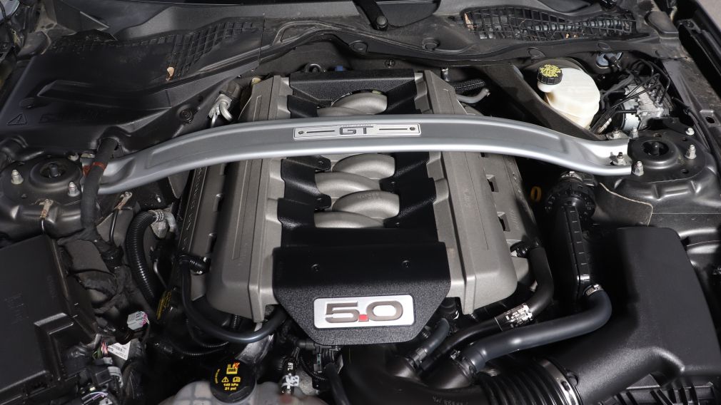 2015 Ford Mustang GT PREMIUM CONVERTIBLE M6 CUIR BRUN NAVIGATION MAG #29