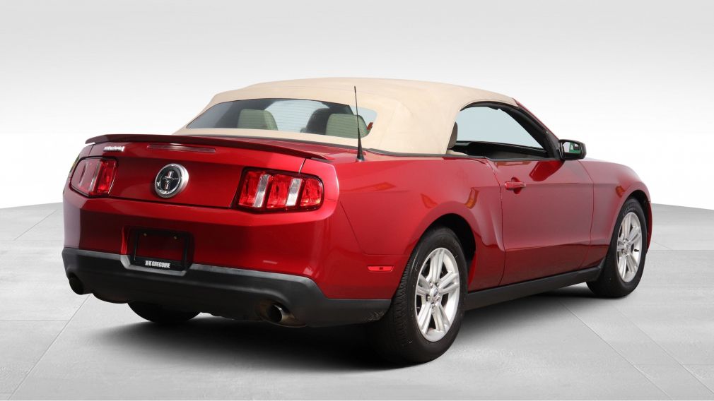2012 Ford Mustang V6 PREMIUM CONVERTIBLE AUTO A/C MAGS #6
