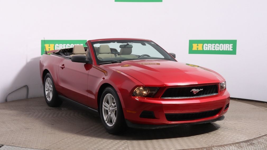 2012 Ford Mustang V6 PREMIUM CONVERTIBLE AUTO A/C MAGS #0