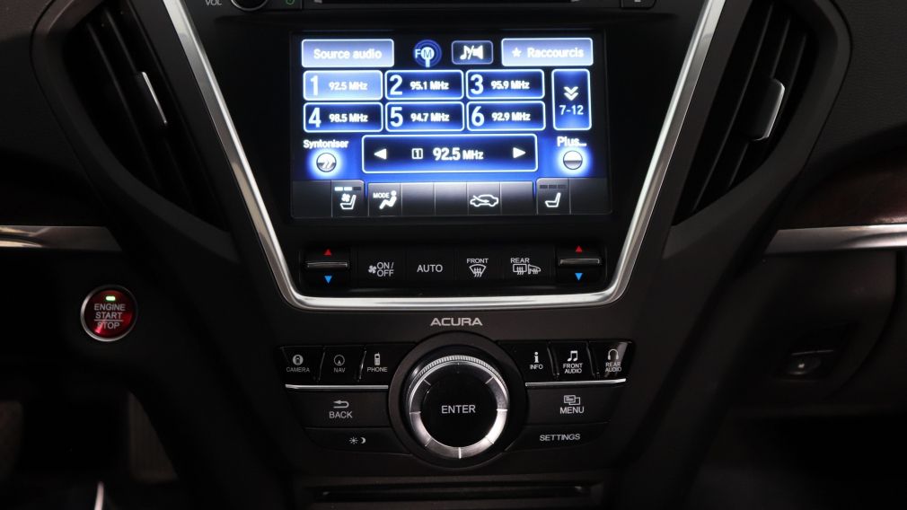2016 Acura MDX Elite Pkg AWD CUIR TOIT NAV MAGS CAM 360 #17