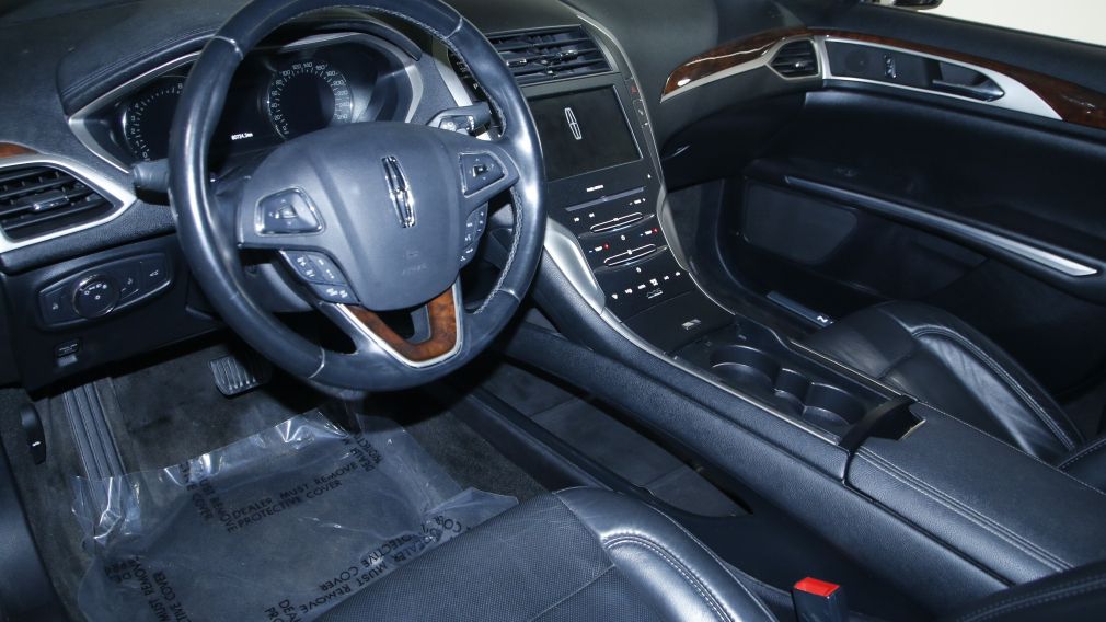 2015 Lincoln MKZ 3.7 AWD AUTO AC GR ELEC CAMÉRA DE RECULE CUIR TOIT #9