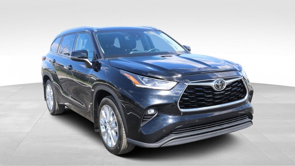 2020 Toyota Highlander LIMITED AWD -TOIT OUVRANT -HAYON ELECT-VOLANT CHAU #0