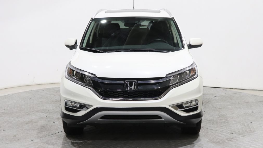 2015 Honda CRV TOURING AWD CUIR TOIT NAVIGATION CAMÉRA #1