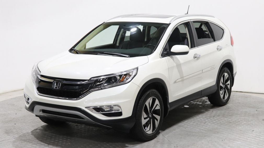 2015 Honda CRV TOURING AWD CUIR TOIT NAVIGATION CAMÉRA #3