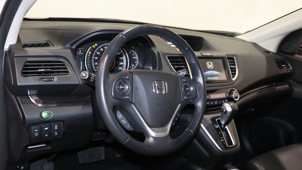 2015 Honda CRV TOURING AWD CUIR TOIT NAVIGATION CAMÉRA #8