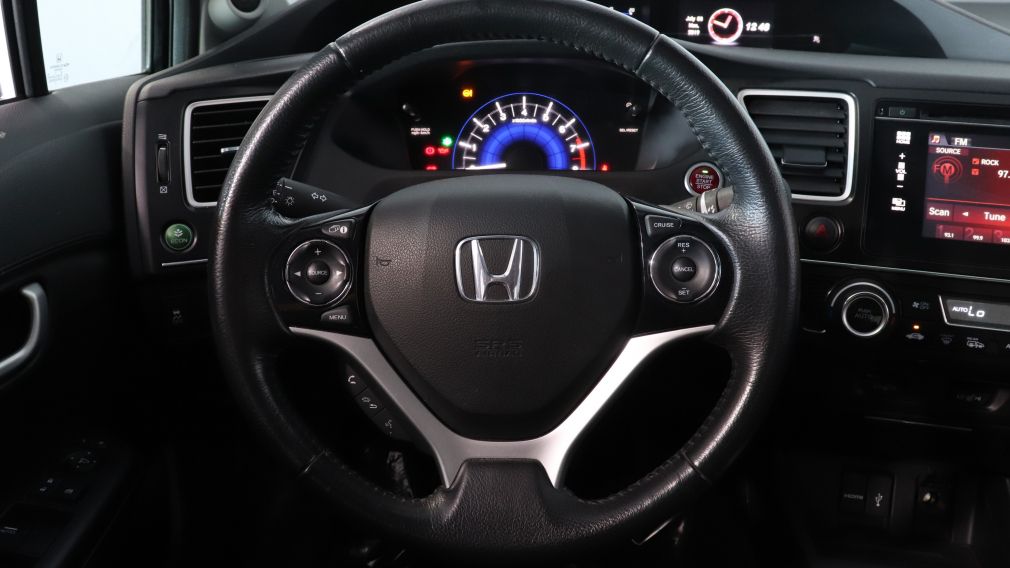 2015 Honda Civic EX A/C GR ELECT TOIT MAGS CAM RECUL BLUETOOTH #5