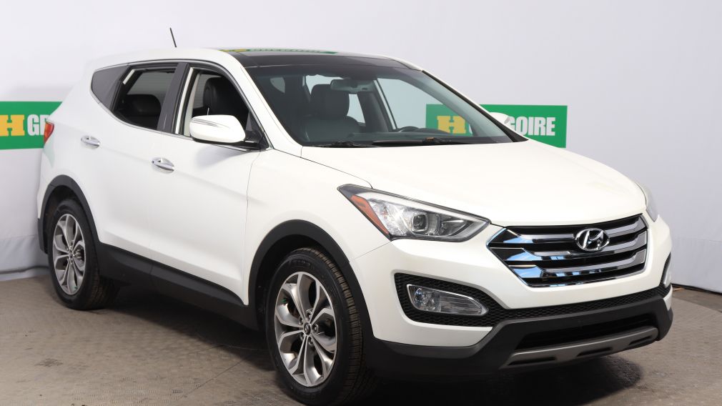 2013 Hyundai Santa Fe SE AWD CUIR TOIT MAGS CAM RECUL BLUETOOTH #0