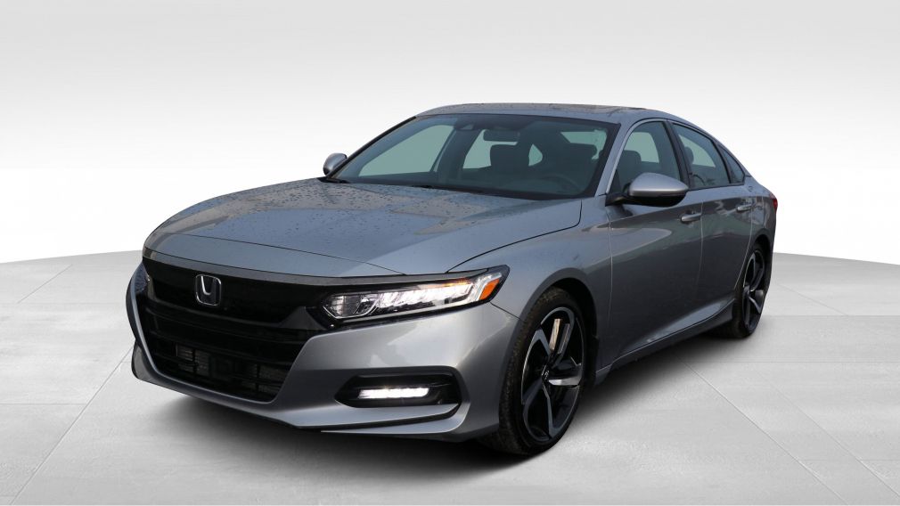 2019 Honda Accord Sport-CUIR-CAM DE RECUL-MAGS-AIR CLIM-SIEGES CHAUF #3