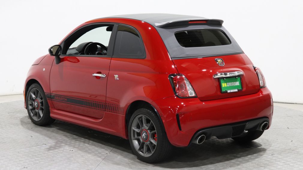 2015 Fiat 500c Abarth CONVERTIBLE A/C GR ELECT MAGS #4