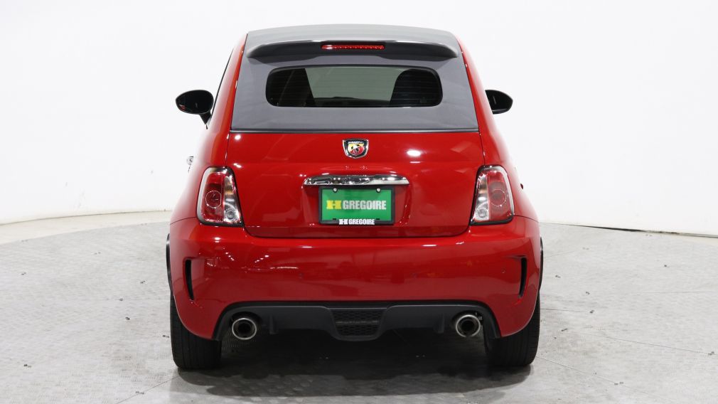 2015 Fiat 500c Abarth CONVERTIBLE A/C GR ELECT MAGS #6