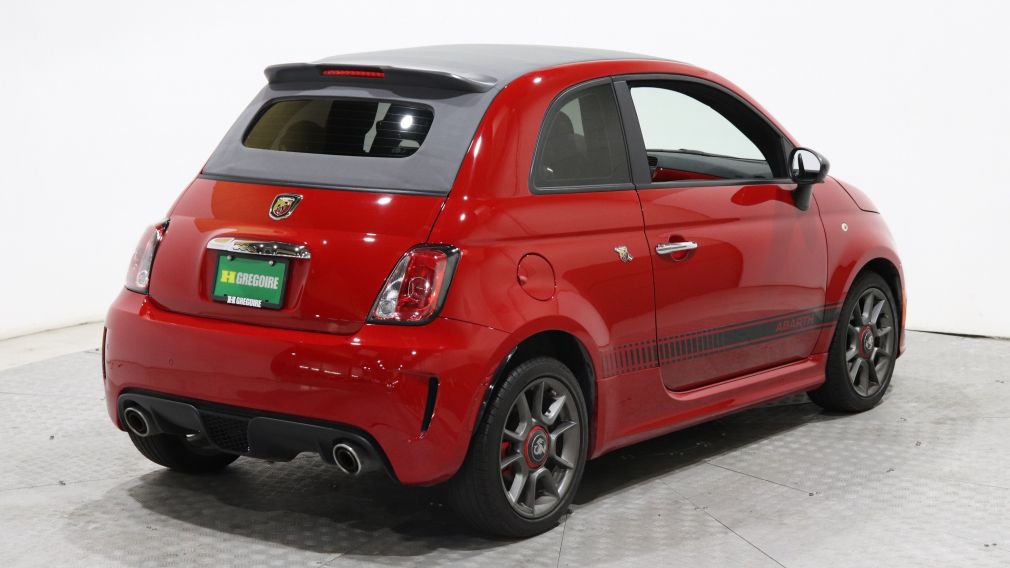 2015 Fiat 500c Abarth CONVERTIBLE A/C GR ELECT MAGS #6