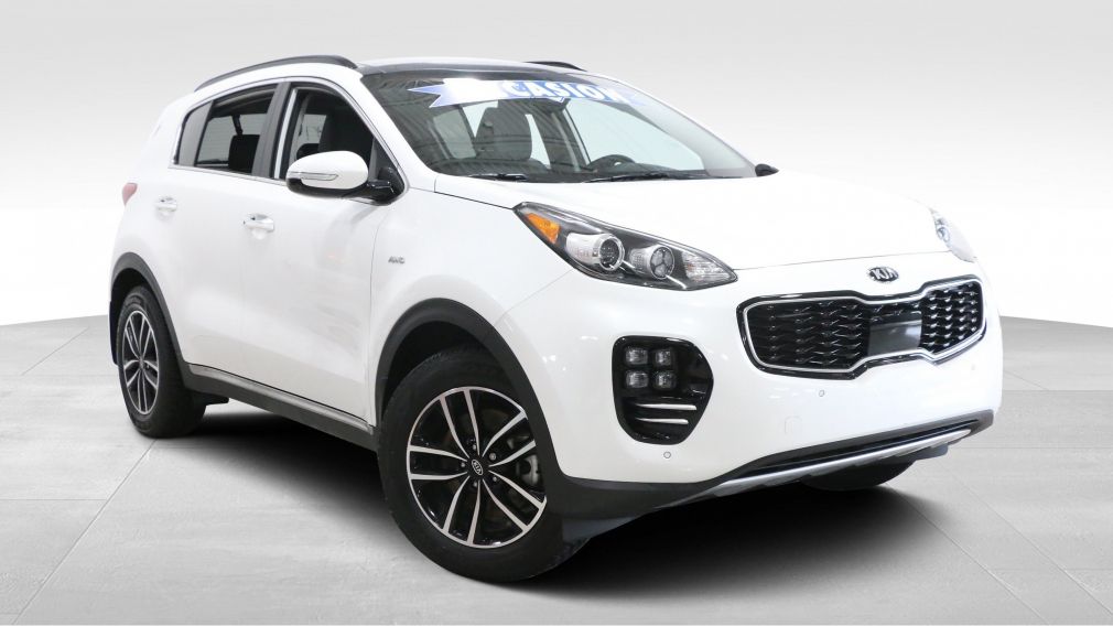 2018 Kia Sportage SX Turbo AWD, banc cuir, banc chauffant, bluetooth #0