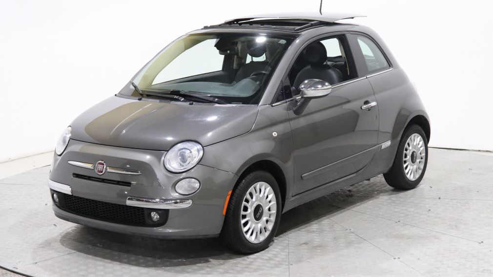 2013 Fiat 500 LOUNGE AUTO CUIR TOIT MAGS BLUETOOTH #31