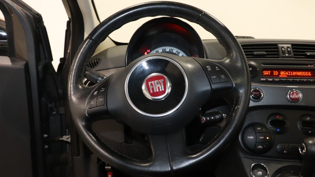 2013 Fiat 500 LOUNGE AUTO CUIR TOIT MAGS BLUETOOTH #42
