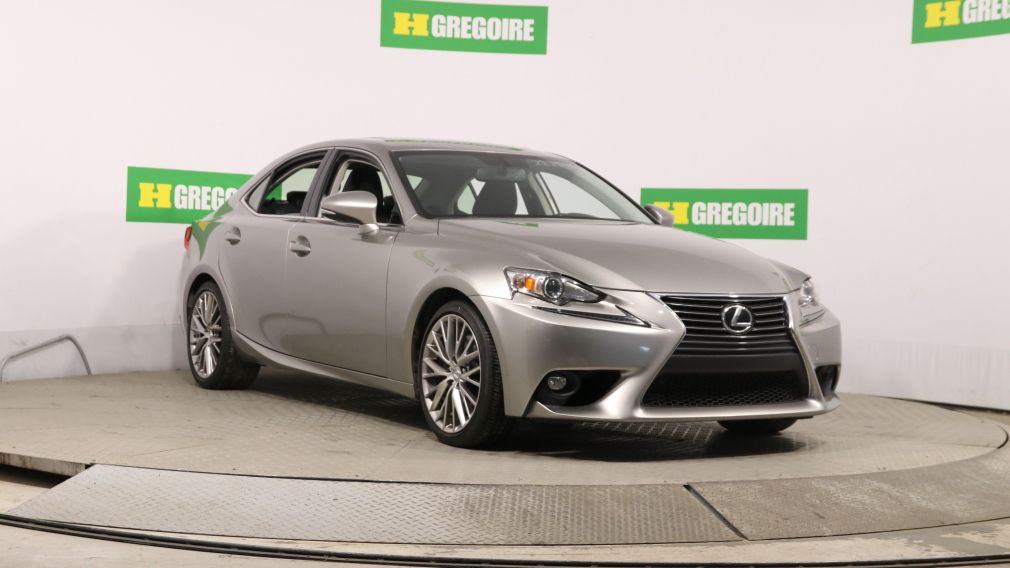 2016 Lexus IS300 4dr Sdn AWD A/C CUIR TOIT GR ELECT MAGS #0