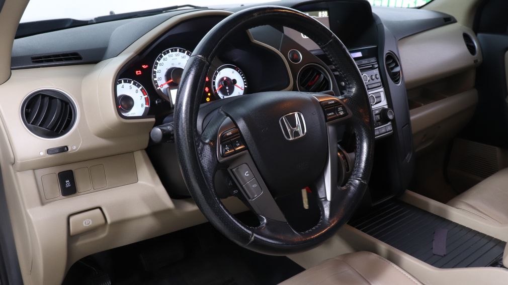 2013 Honda Pilot EX-L 4WD A/C CUIR TOIT MAGS #2