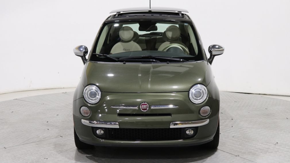 2014 Fiat 500 Lounge AUTO GR ELECT CUIR TOIT OUVRANT BLUETOOTH #1