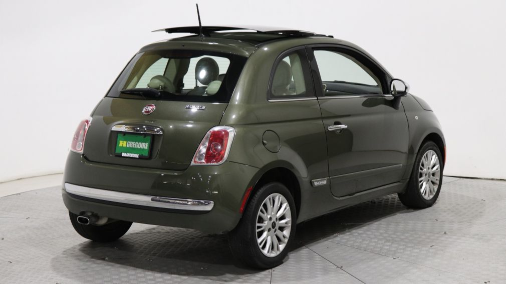 2014 Fiat 500 Lounge AUTO GR ELECT CUIR TOIT OUVRANT BLUETOOTH #7