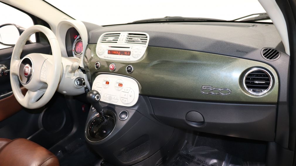 2014 Fiat 500 Lounge AUTO GR ELECT CUIR TOIT OUVRANT BLUETOOTH #18