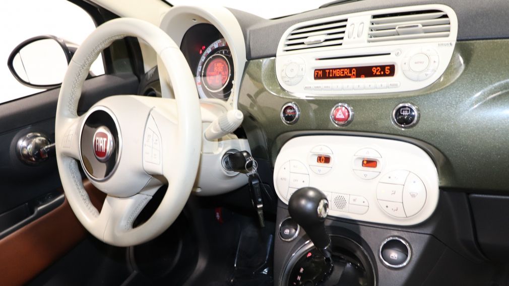 2014 Fiat 500 Lounge AUTO GR ELECT CUIR TOIT OUVRANT BLUETOOTH #20