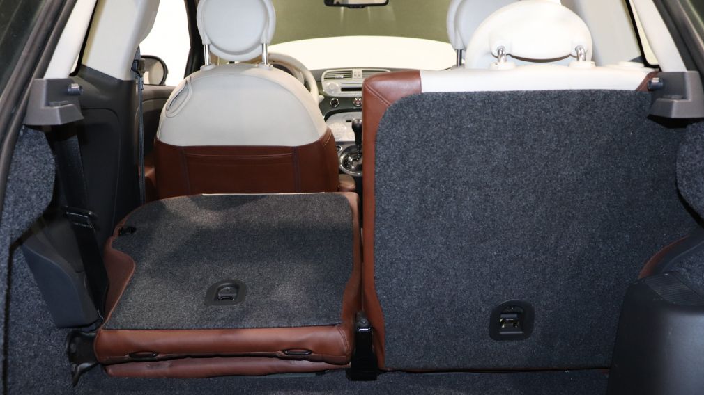 2014 Fiat 500 Lounge AUTO GR ELECT CUIR TOIT OUVRANT BLUETOOTH #25