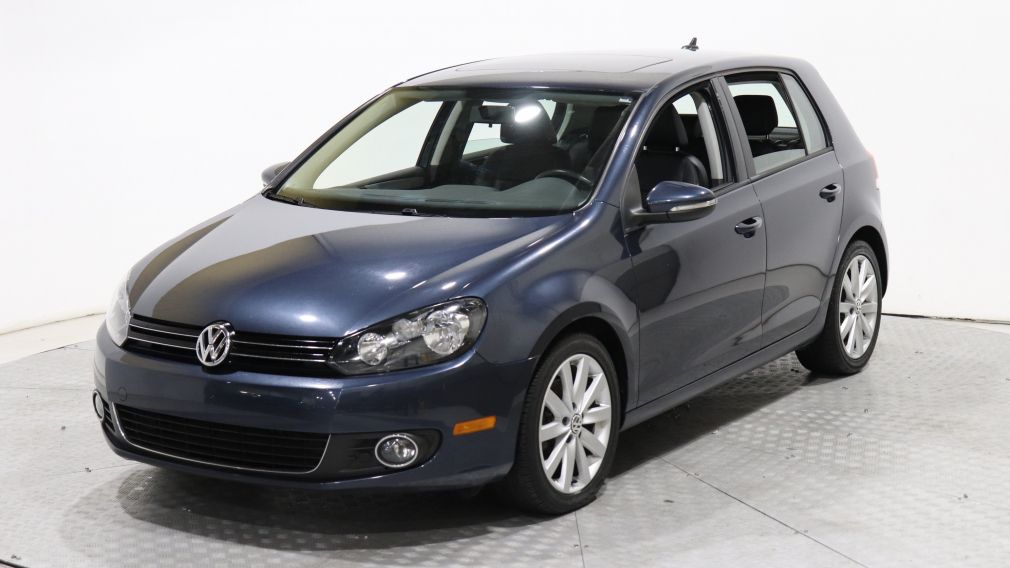 2013 Volkswagen Golf Highline TDI MANUELLE CUIR TOIT OUVRANT BLUETOOTH #2