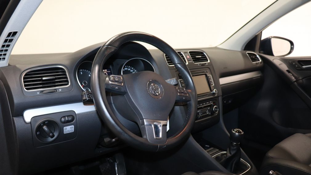 2013 Volkswagen Golf Highline TDI MANUELLE CUIR TOIT OUVRANT BLUETOOTH #8