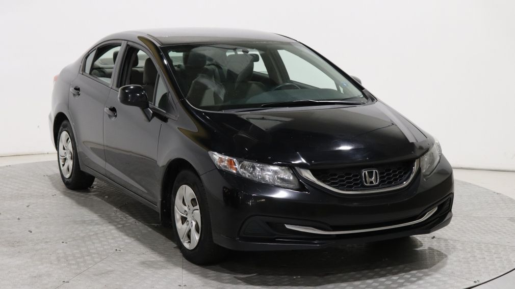 2013 Honda Civic LX AUTO A/C GR ELECT BLUETOOTH #0