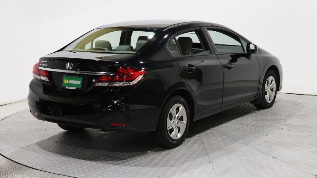 2013 Honda Civic LX AUTO A/C GR ELECT BLUETOOTH #6