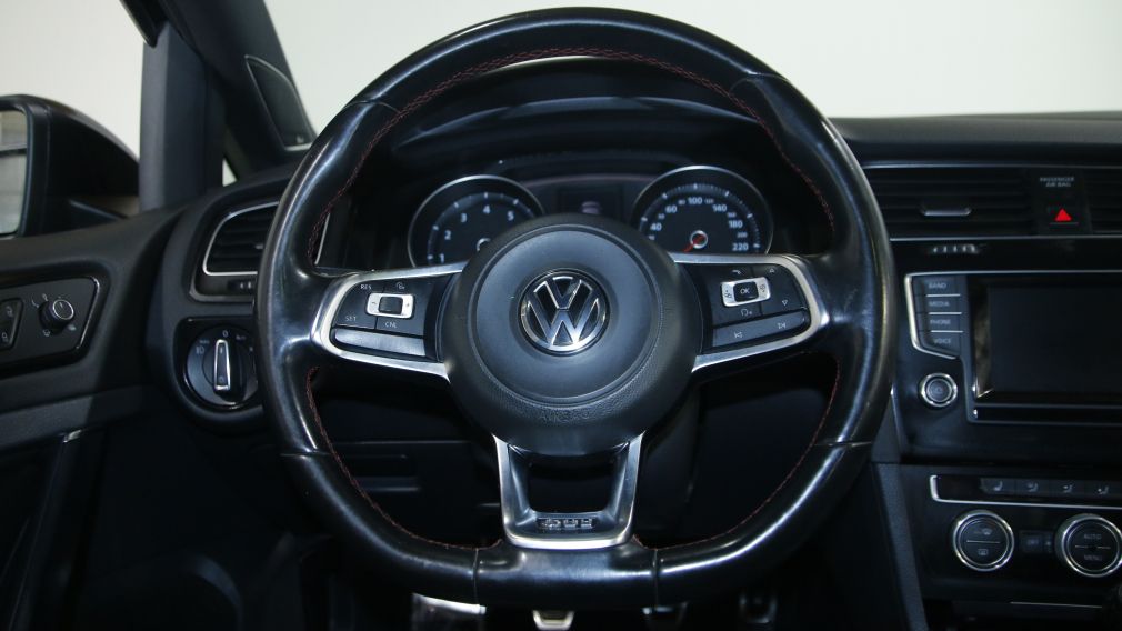 2015 Volkswagen Golf GTI MANUELLE AC GR ELEC CAMÉRA DE RECULE CUIR TOIT #16