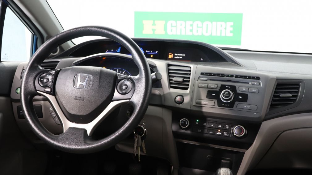 2012 Honda Civic LX A/C GR ELECT BLUETOOTH #12