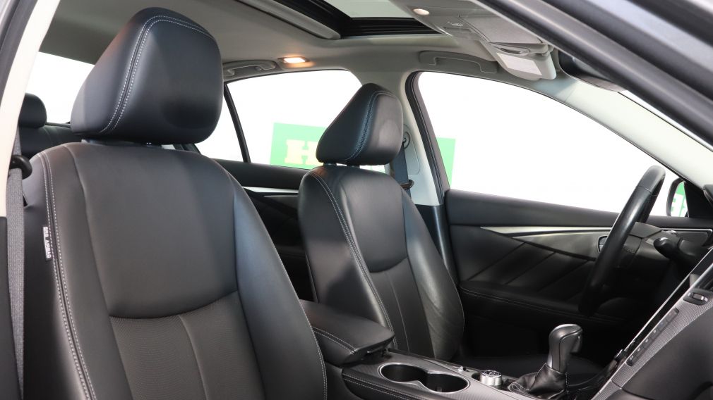 2015 Infiniti Q50 4dr AWD AUTO A/C CUIR TOIT NAV MAGS #26