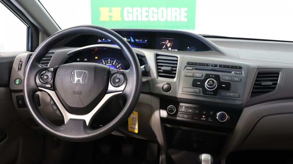 2012 Honda Civic LX A/C GR ELECT BLUETOOTH BAS KM #13
