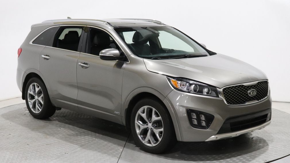 2016 Kia Sorento 3.3L SX 7PASS AWD AUTO A/C TOIT NAVIGATION CUIR #0