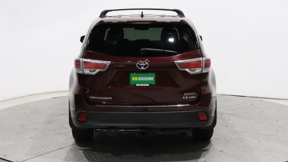 2016 Toyota Highlander LE AWD 7 PASSAGERS GR ELECT MAGS BLUETOOTH CAMERA #6