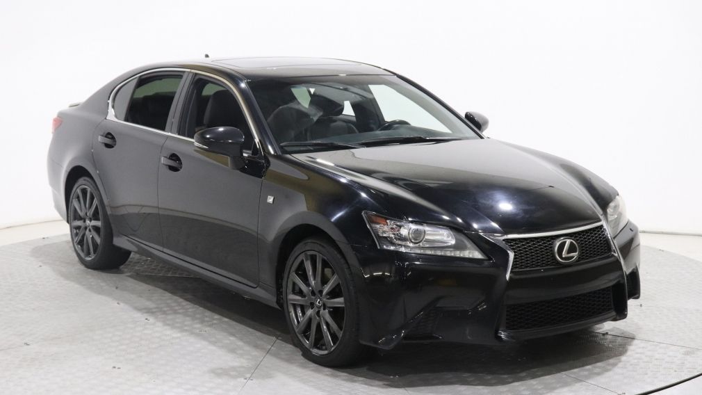 2013 Lexus GS 350 F-SPORT AWD CUIR TOIT OUVRANT NAVIGATION CAMERA #0